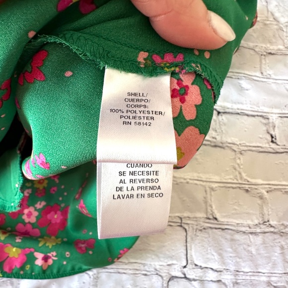 Wisp Green Floral Dresss - Picture 10 of 15